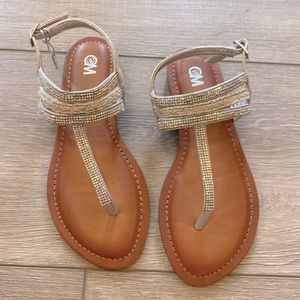C&M WOMENS SANDALS SIZE 6.5